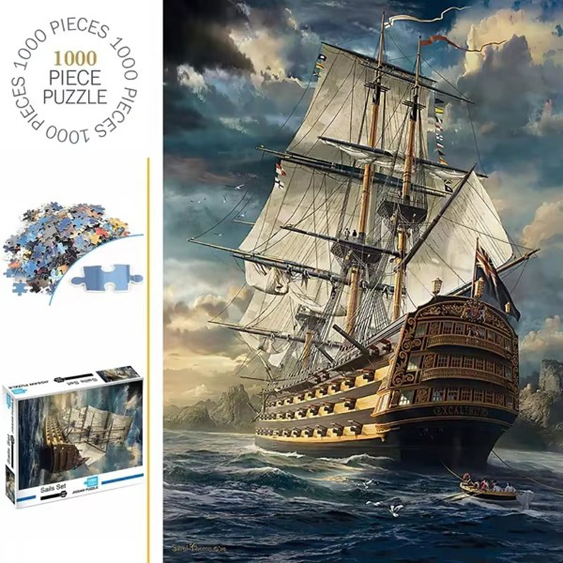 Sails-Set Jigsaw Puzzle 1000 P – Jigsaw Puzzle Adult Bewertung und Preis