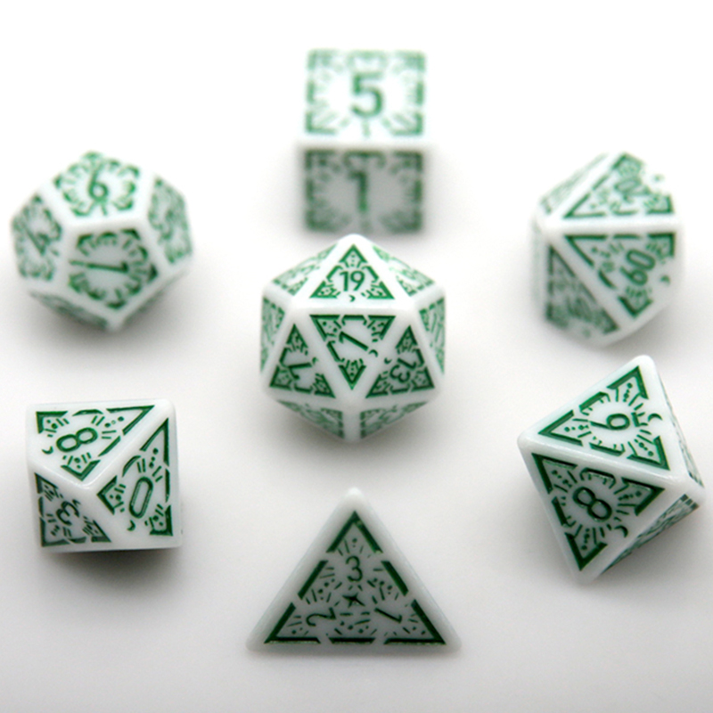7PCS/set Multi-sided Dice New  – Board Game Rpg Bewertung und Preis