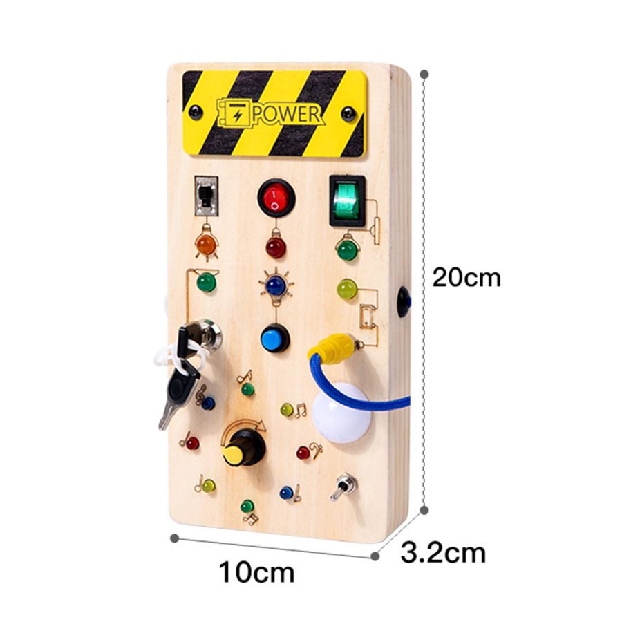 Montessori Busy Board Sensory  – Board Game With Questions Bewertung und Preis