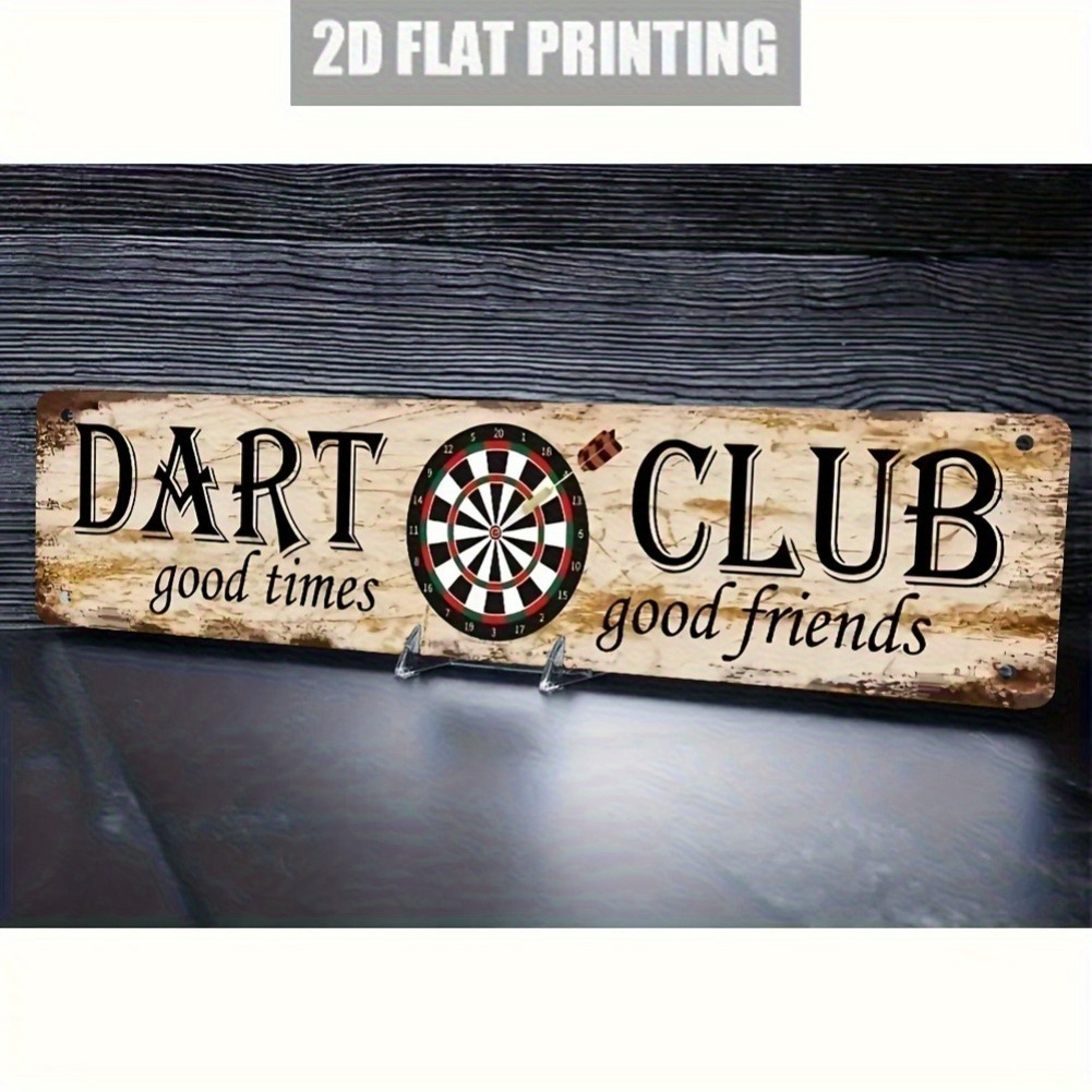 Vintage Darts Club 2D Flat Sla – Board Game Cafe Bewertung und Preis