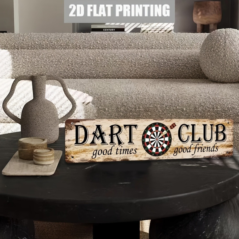 Vintage Darts Club 2D Flat Sla – Board Game Cafe Bewertung und Preis
