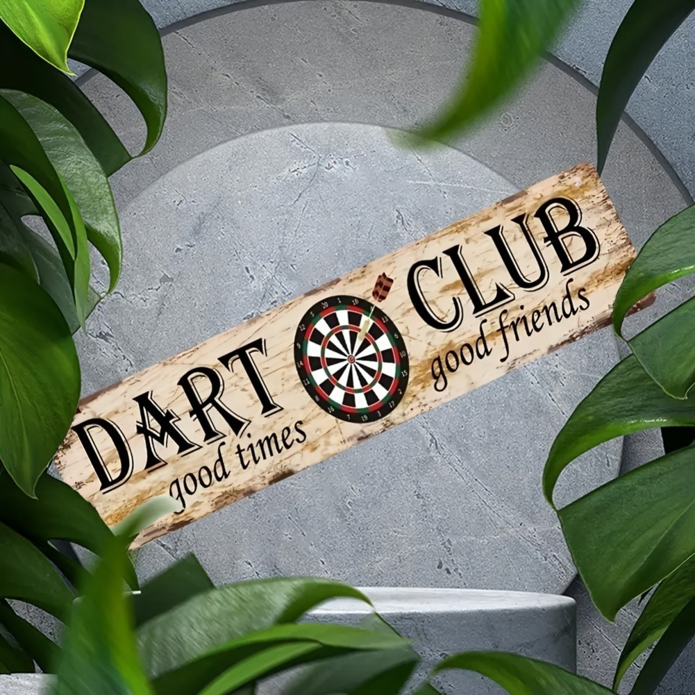 Vintage Darts Club 2D Flat Sla – Board Game Cafe Bewertung und Preis