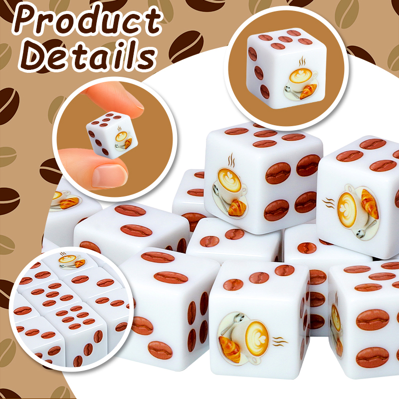 6Pcs Coffee & Croissant Patter – Board Game Cafe Bewertung und Preis