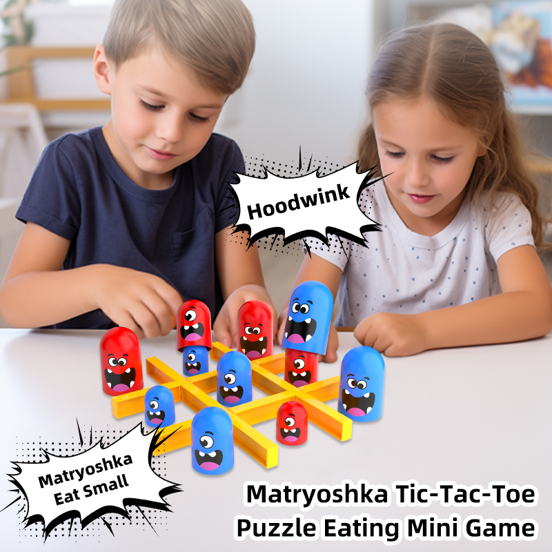 Tic-Tac-Toe Eat-and-Be-Sized S – Board Game With Questions Bewertung und Preis