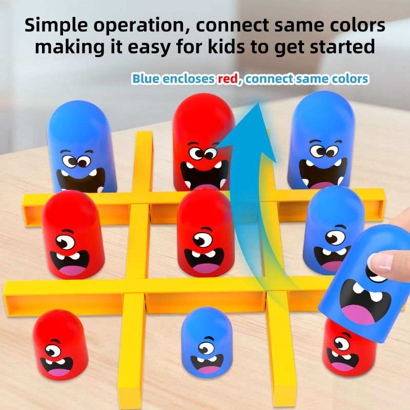 Tic-Tac-Toe Eat-and-Be-Sized S – Board Game With Questions Bewertung und Preis