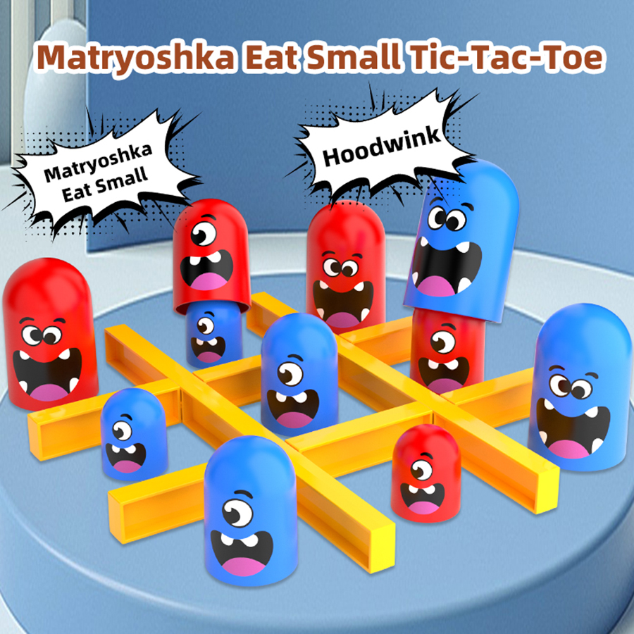 1set Tic Tac Toe Big Eat Small – Board Game Education Bewertung und Preis