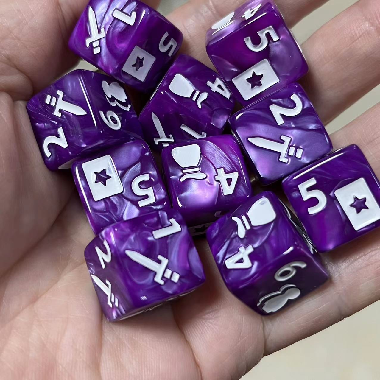 10 Pcs Set of New 16mm 6 Sided – Board Game Ludo Bewertung und Preis