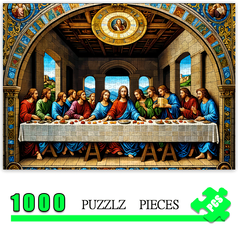 1000pcs Last Supper by Leonard – Jigsaw Puzzle Adult Bewertung und Preis