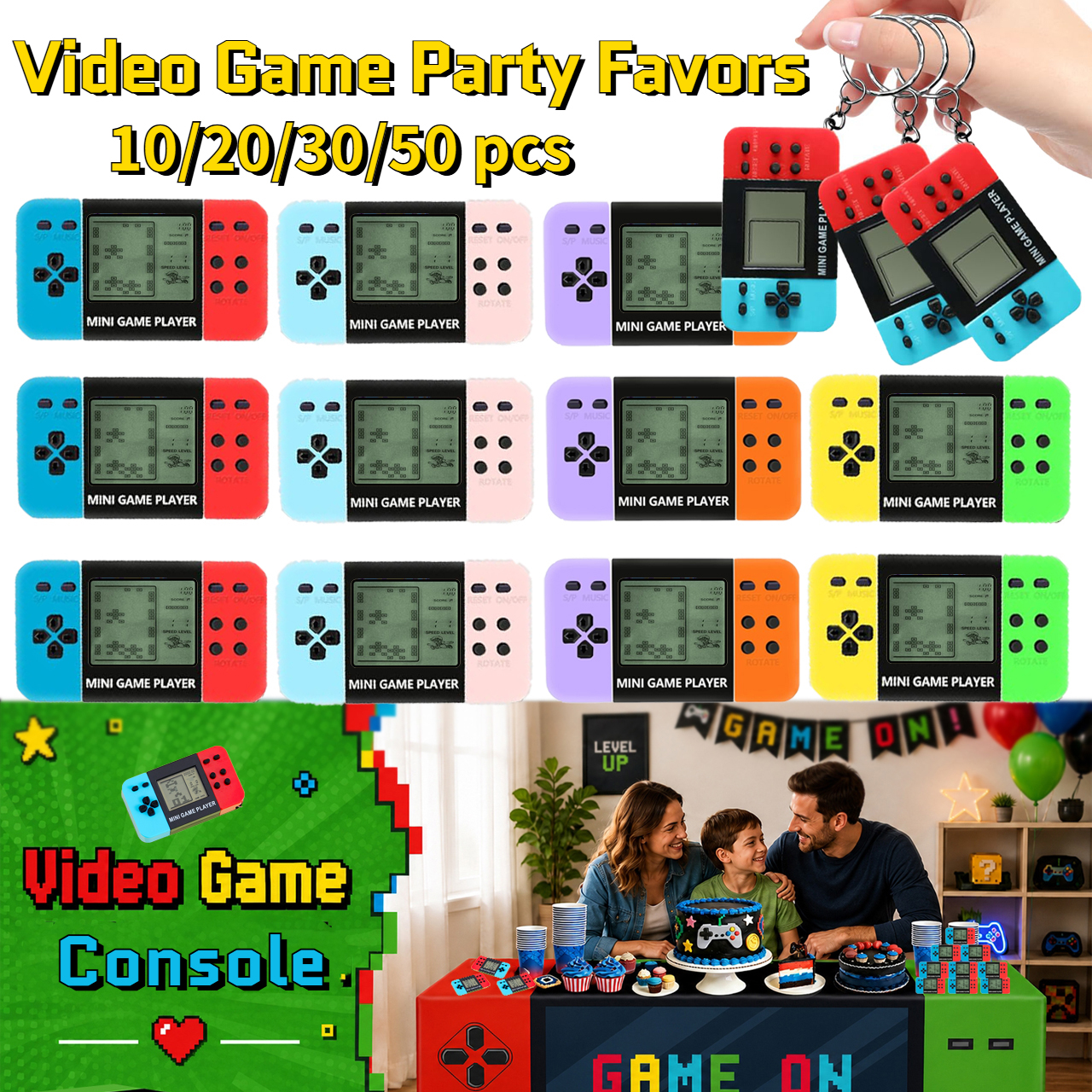 10-120pcs Kids Mini Handheld G – Board Game Viral Bewertung und Preis